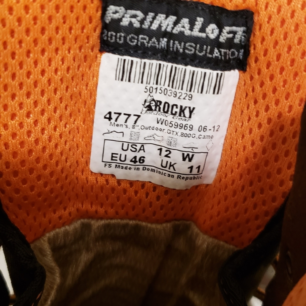 Rocky Mens 12 Boots - Picture 5 of 5